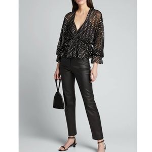 SALE!! NWT IRO Black and Gold Minda Top Sz 38